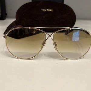 Tom Ford Women’s Aviators - like new.